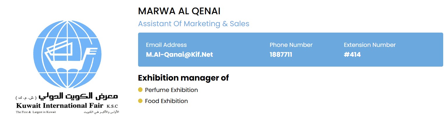 Exhibition Managers